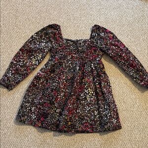 Gap Kids Floral Long Sleeve Dress